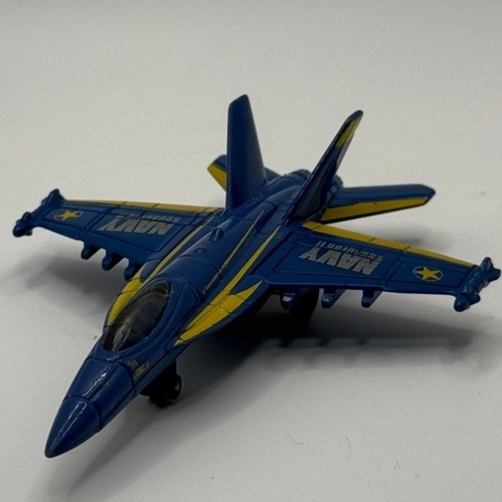 Matchbox Sky Busters Blue Angels F/A-18E Super Hornet Diecast Navy Jet 2007